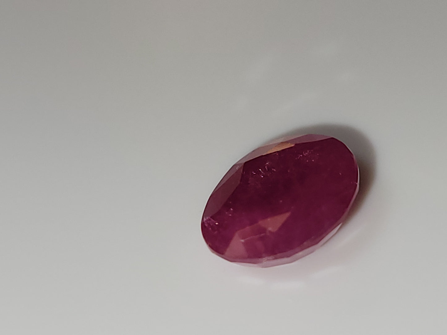 2.795 Ct. Oval-Cut Mozambique Ruby