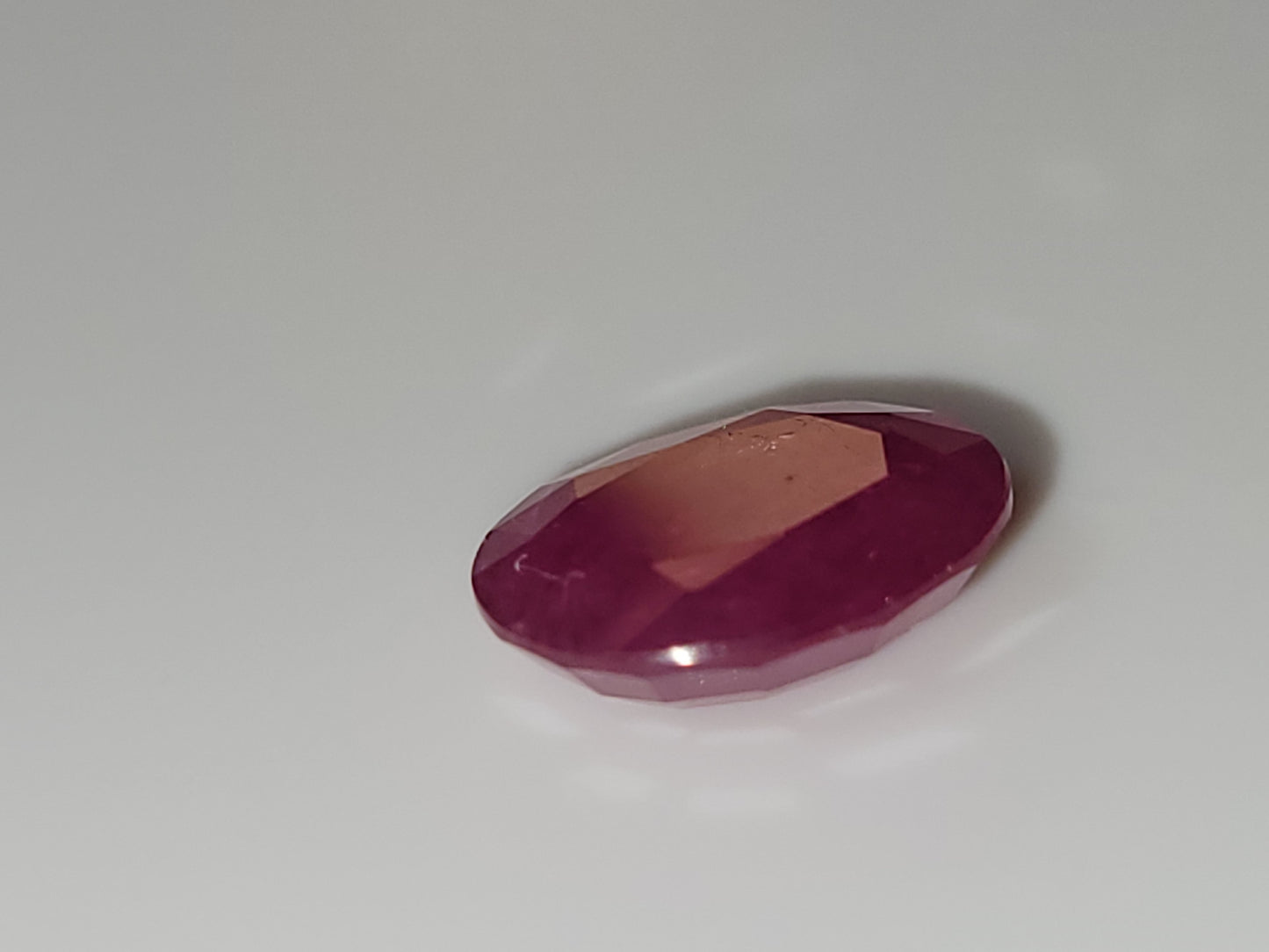 2.795 Ct. Oval-Cut Mozambique Ruby