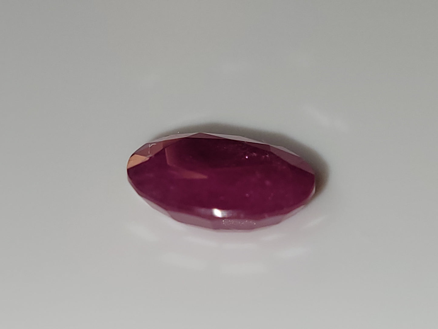 2.795 Ct. Oval-Cut Mozambique Ruby