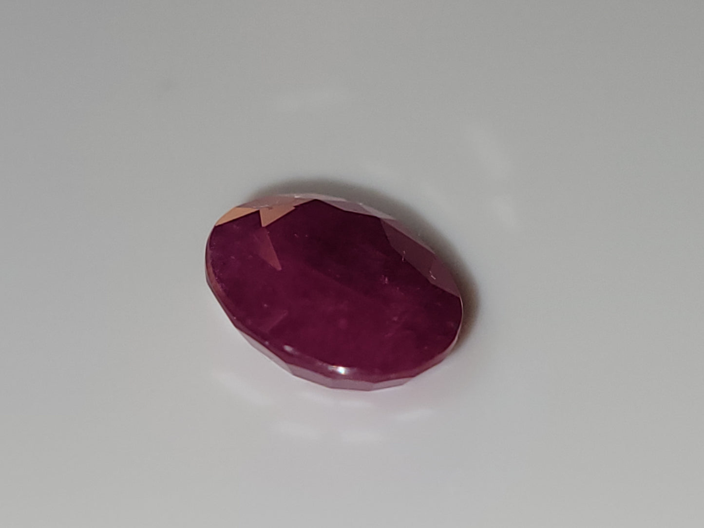 2.795 Ct. Oval-Cut Mozambique Ruby