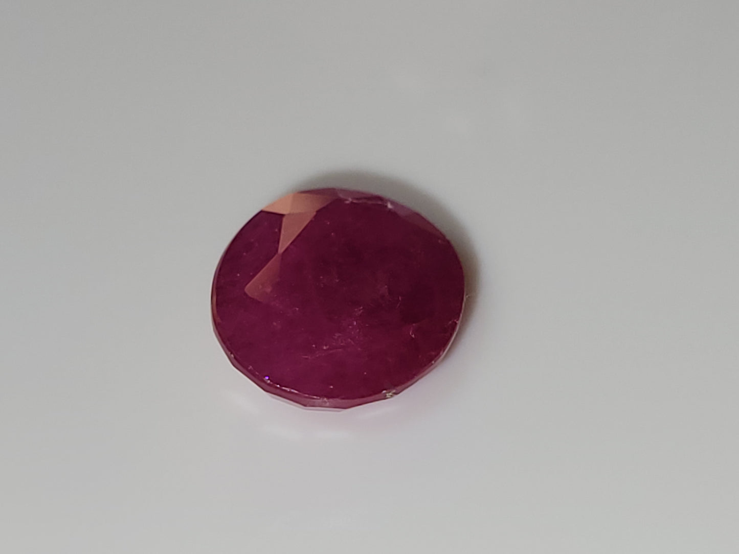 2.795 Ct. Oval-Cut Mozambique Ruby