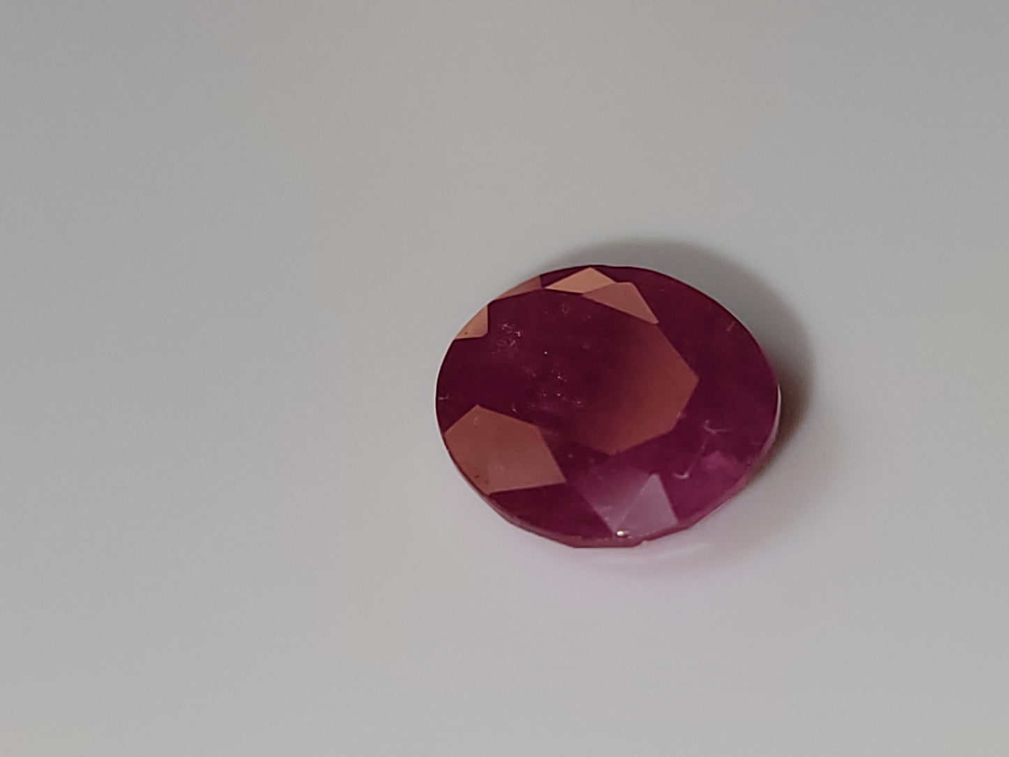 2.795 Ct. Oval-Cut Mozambique Ruby