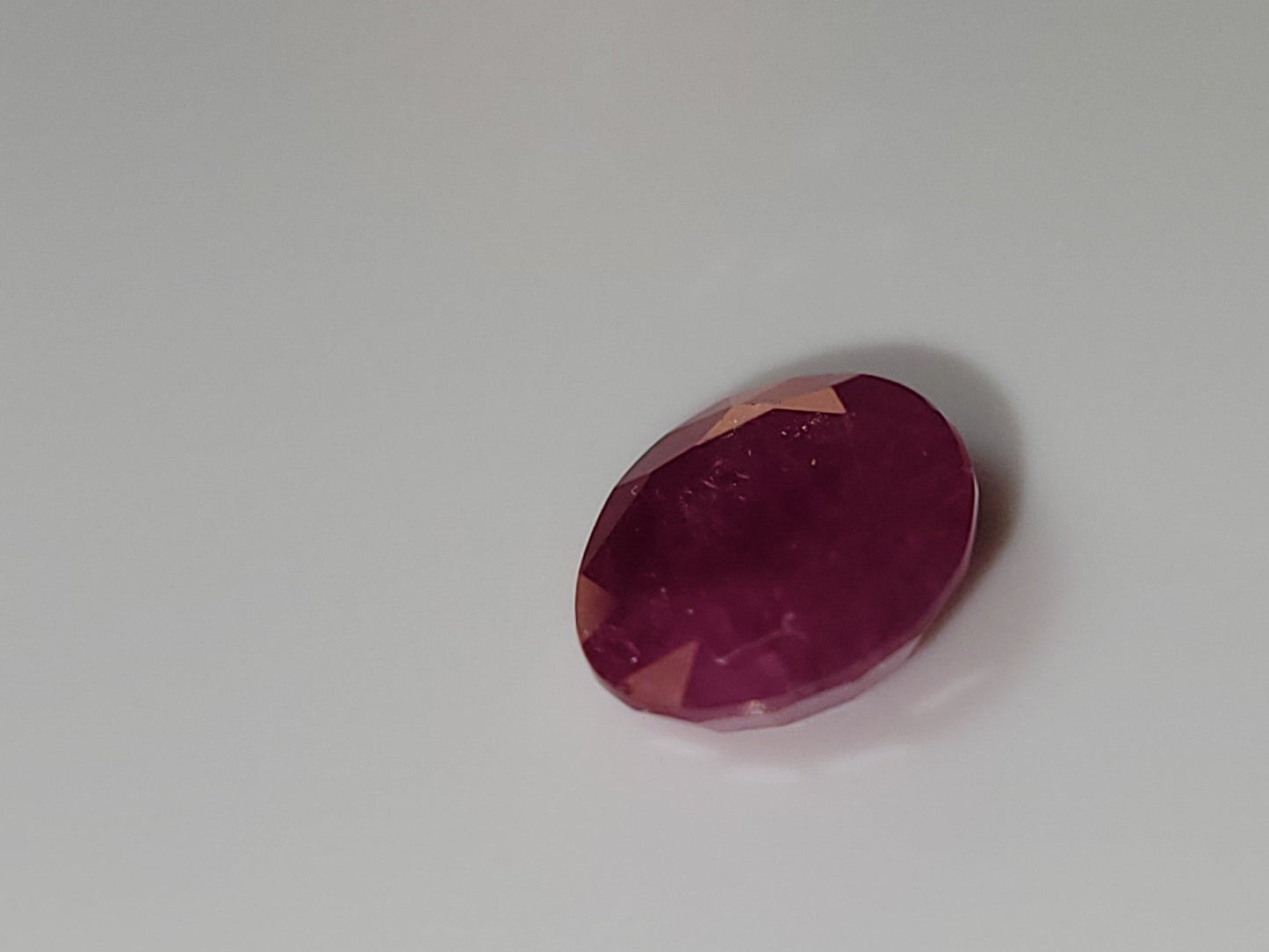 2.795 Ct. Oval-Cut Mozambique Ruby