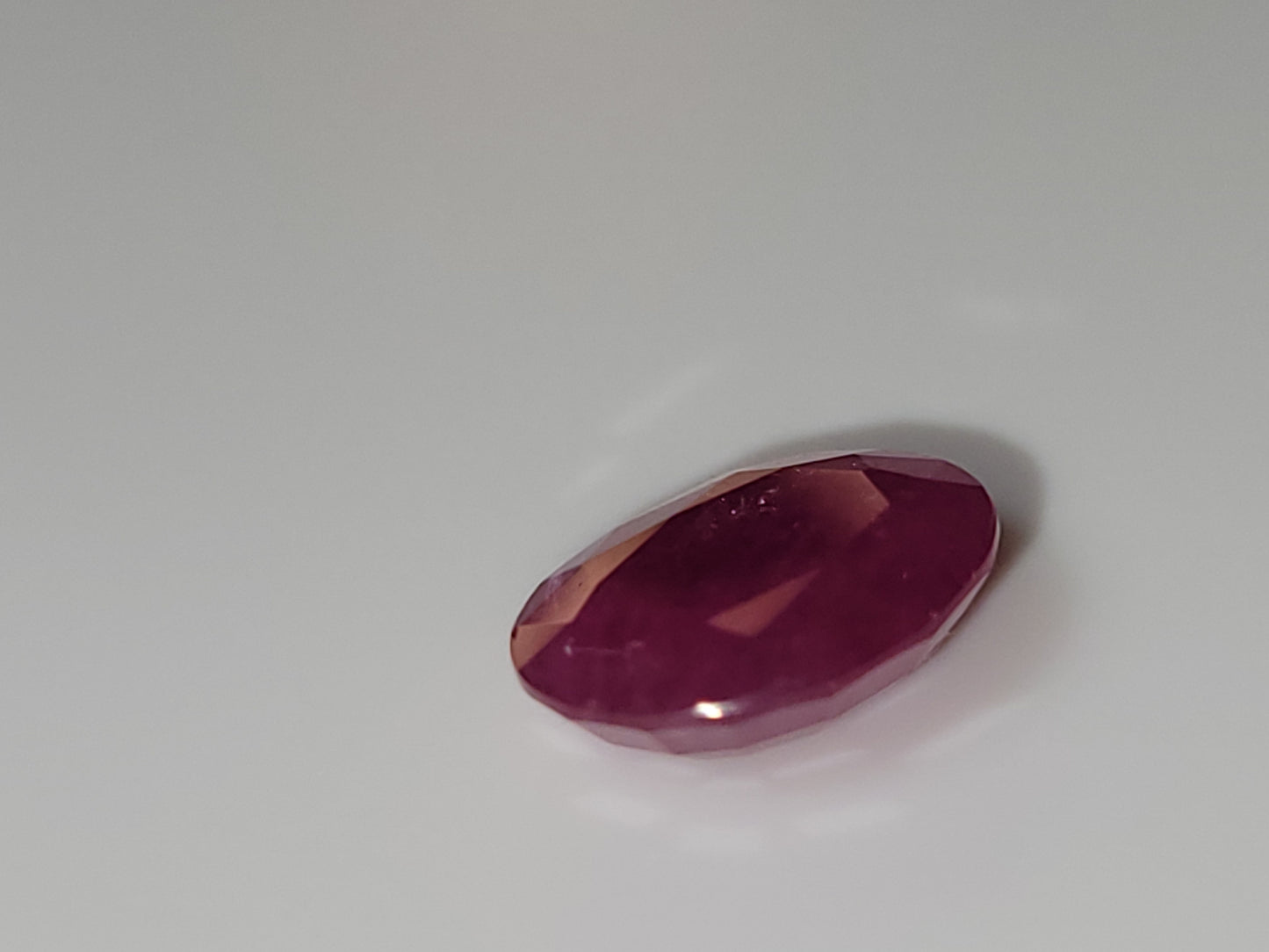 2.795 Ct. Oval-Cut Mozambique Ruby