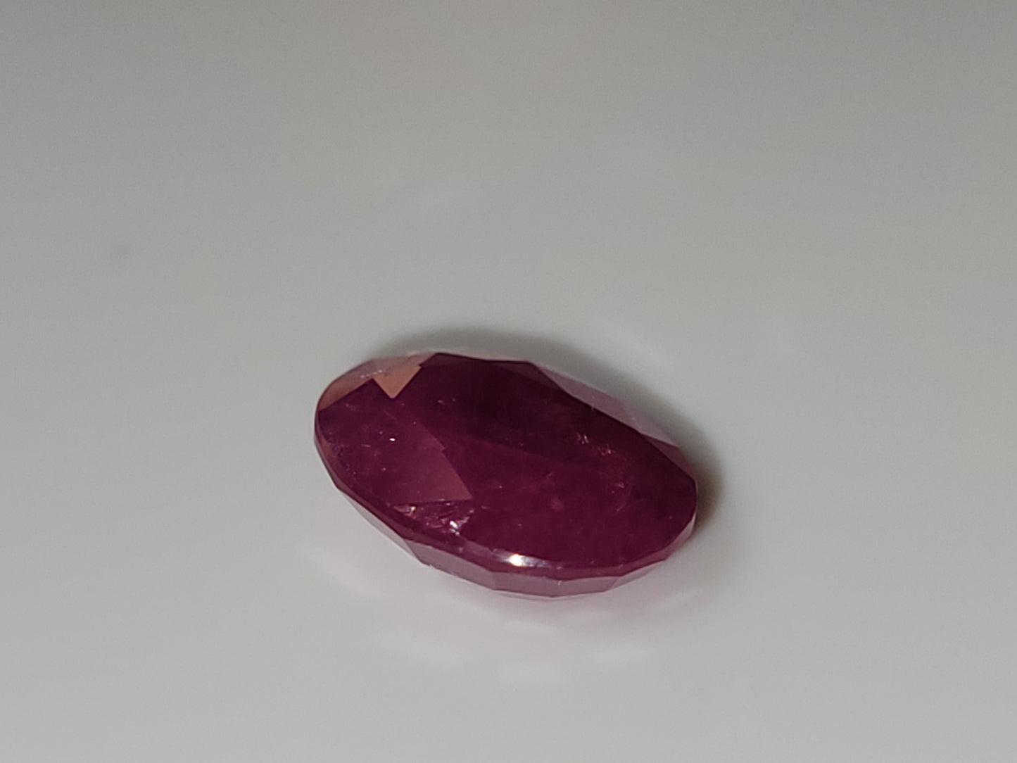 2.795 Ct. Oval-Cut Mozambique Ruby