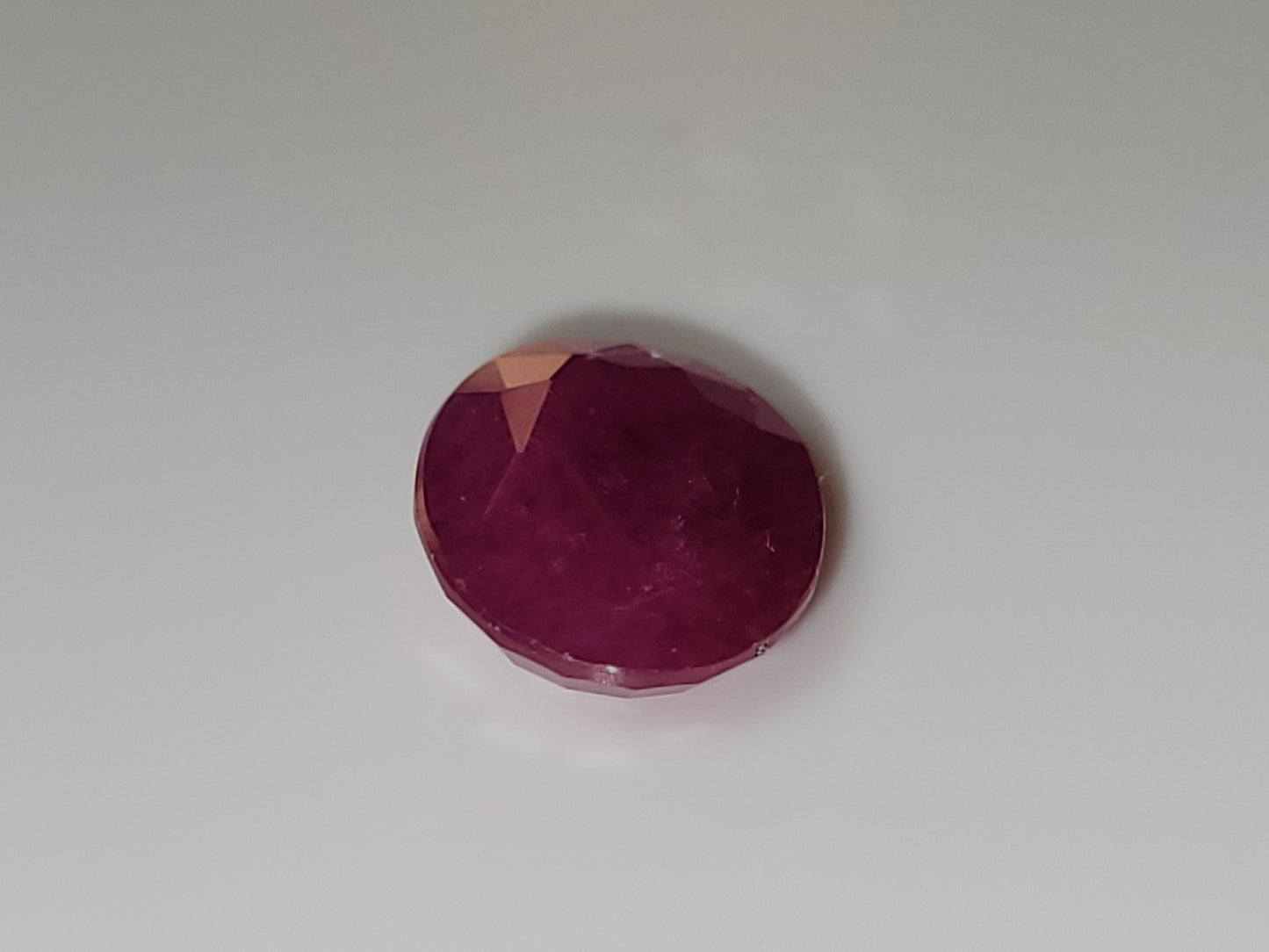 2.795 Ct. Oval-Cut Mozambique Ruby