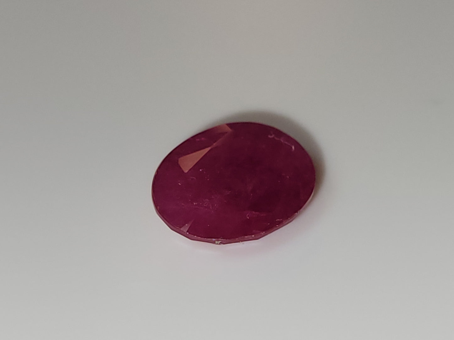 2.795 Ct. Oval-Cut Mozambique Ruby