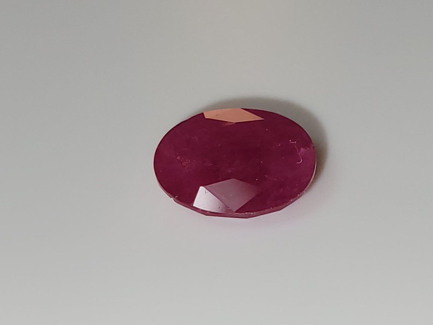 2.795 Ct. Oval-Cut Mozambique Ruby