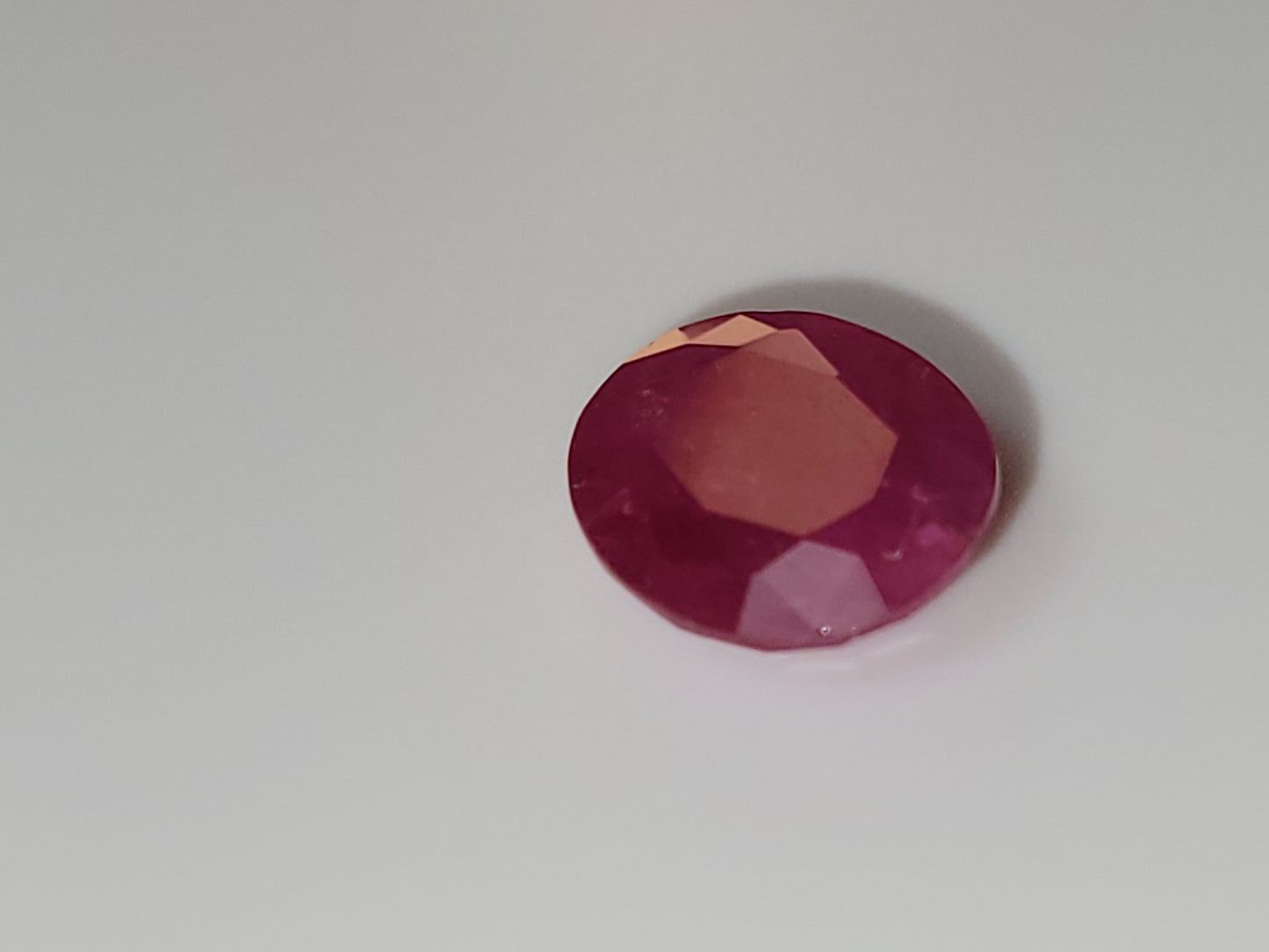 2.795 Ct. Oval-Cut Mozambique Ruby