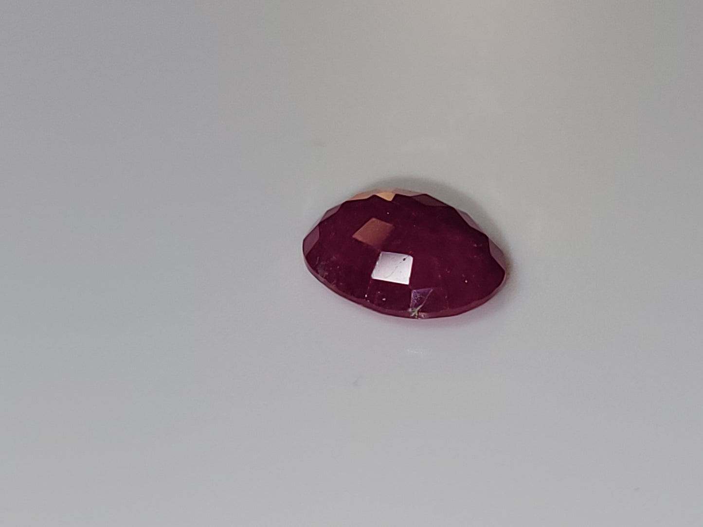 2.795 Ct. Oval-Cut Mozambique Ruby