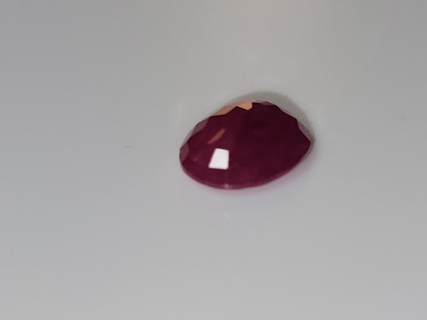 2.795 Ct. Oval-Cut Mozambique Ruby