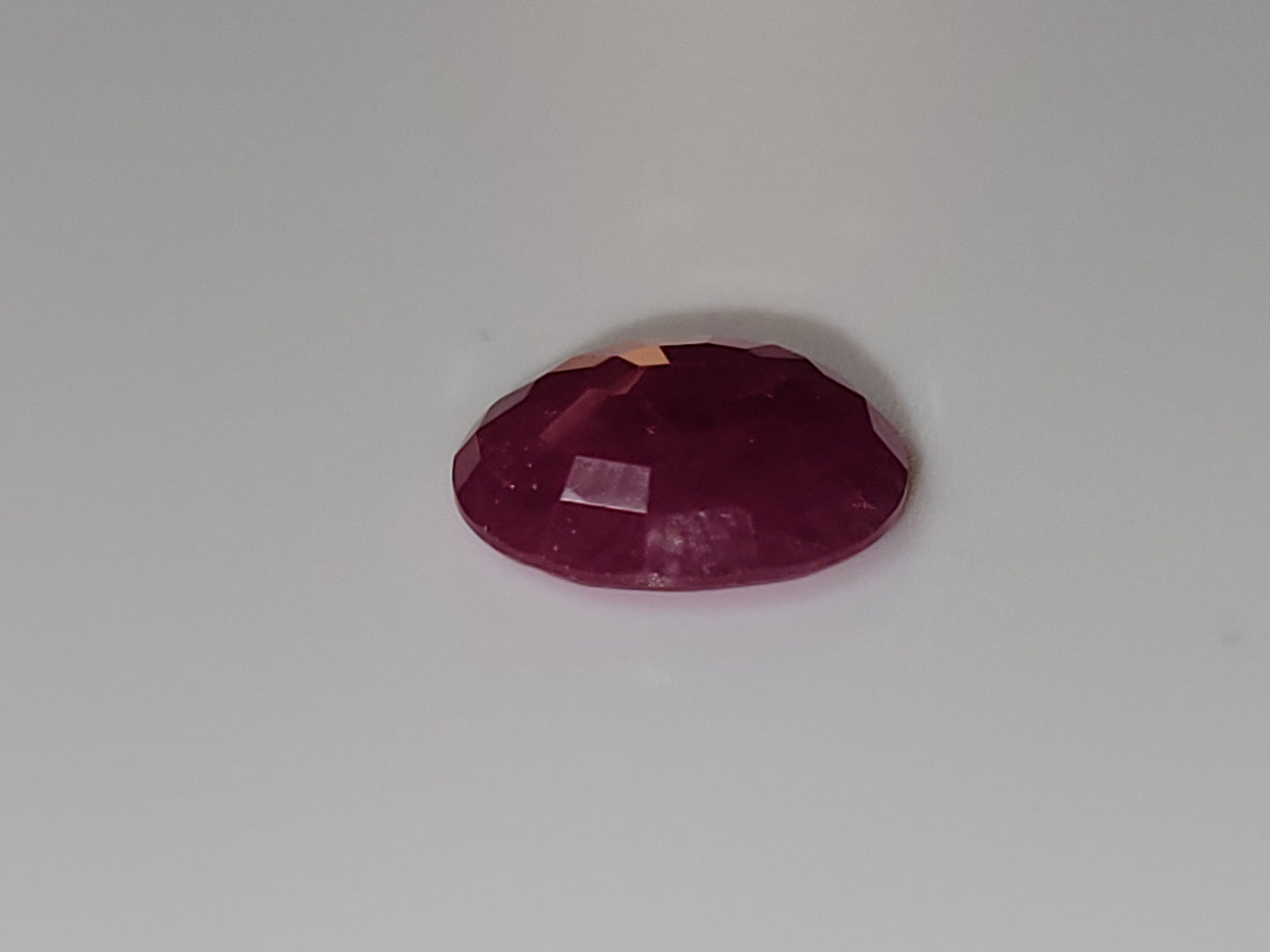 2.795 Ct. Oval-Cut Mozambique Ruby