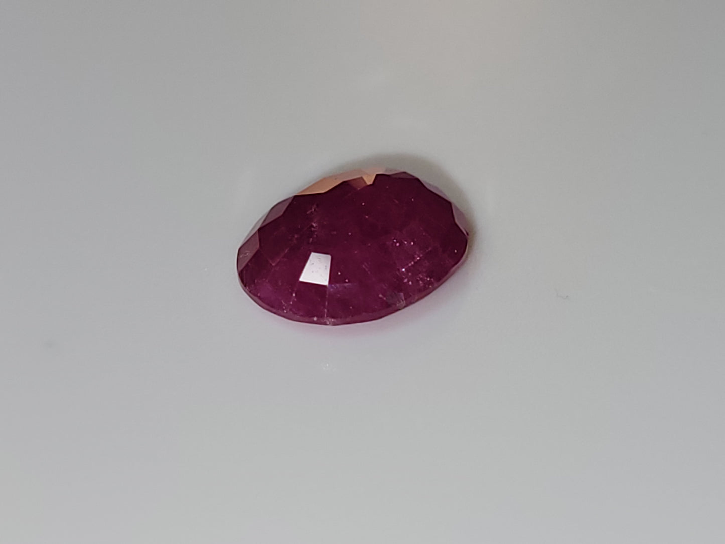 2.795 Ct. Oval-Cut Mozambique Ruby