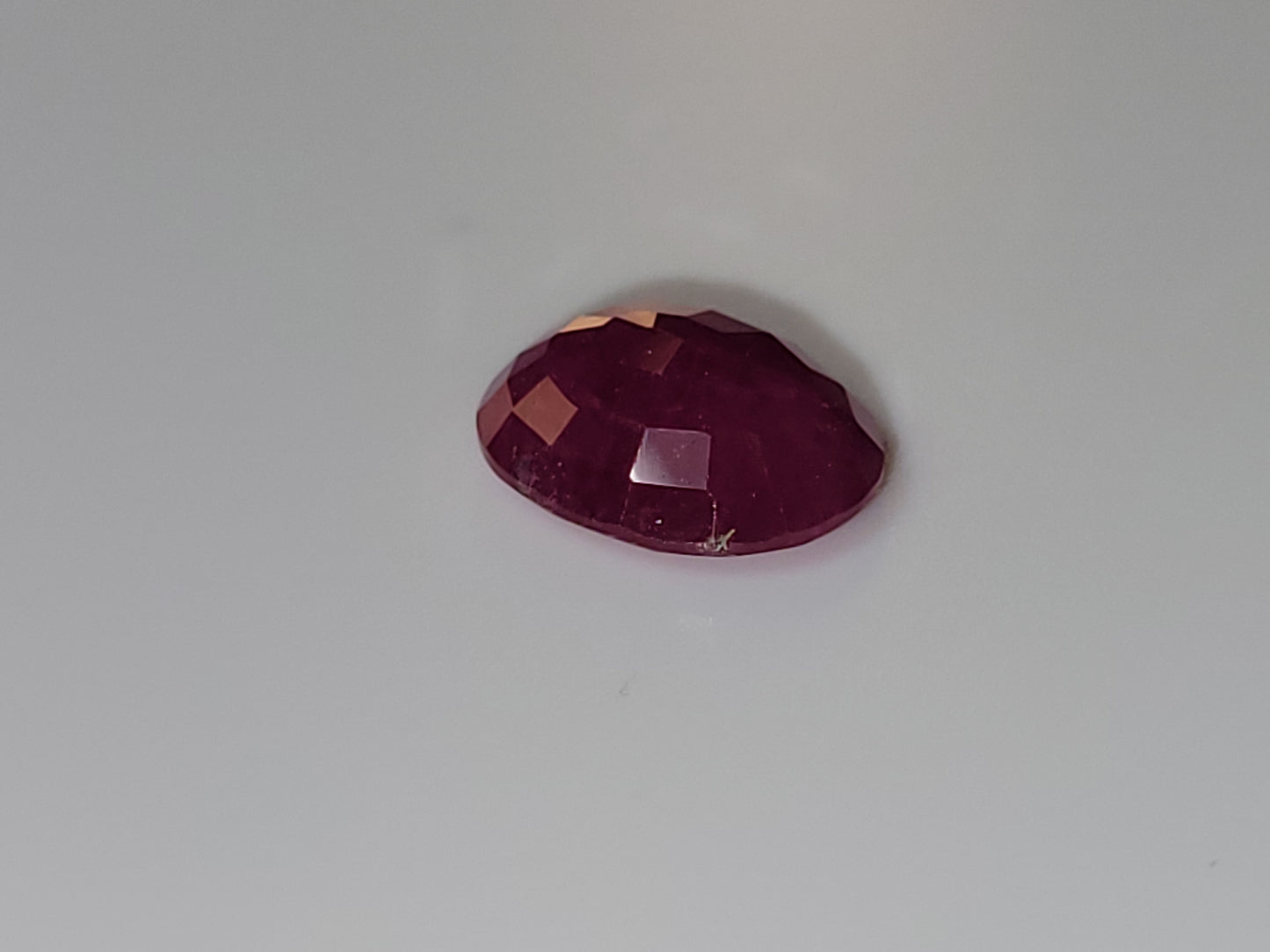 2.795 Ct. Oval-Cut Mozambique Ruby