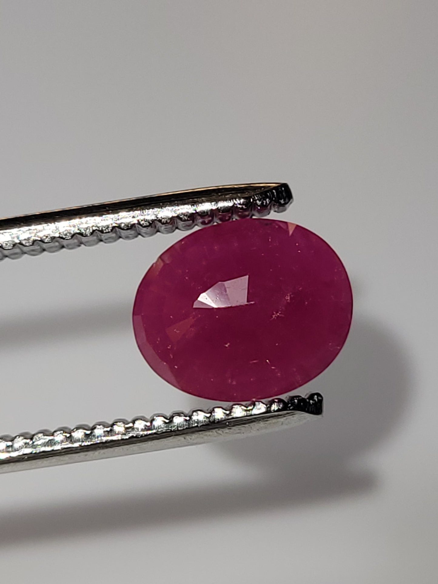 2.795 Ct. Oval-Cut Mozambique Ruby