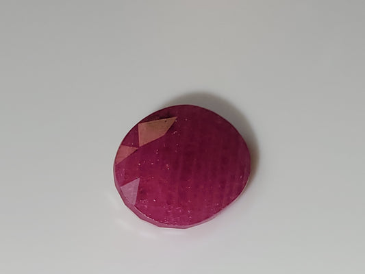 3.50 Ct. Oval-Cut Mozambique Ruby