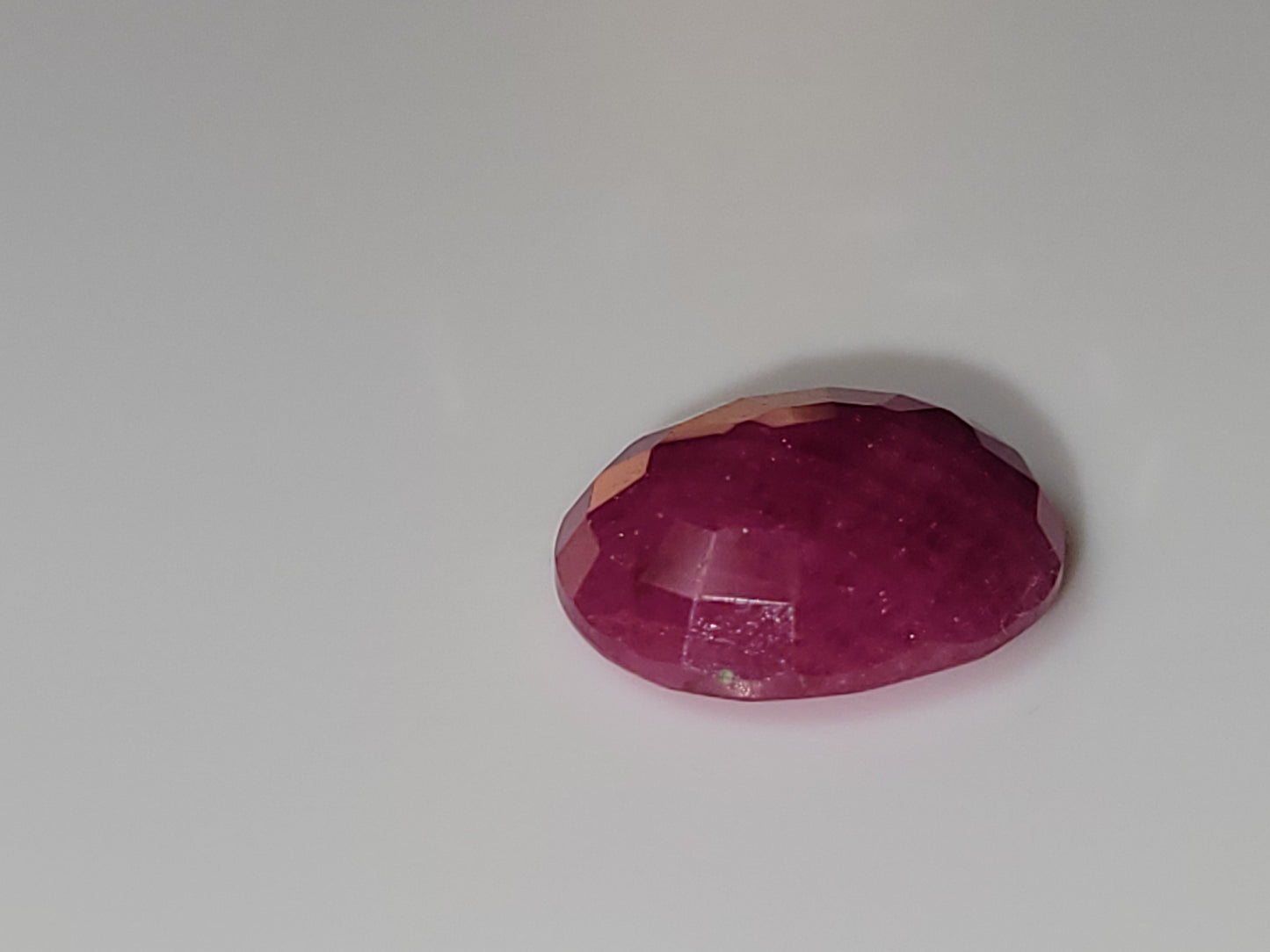 3.50 Ct. Oval-Cut Mozambique Ruby