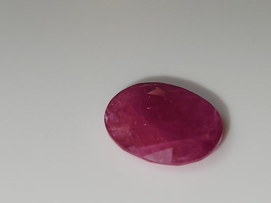 2.50 Ct. Oval-Cut Mozambique Ruby