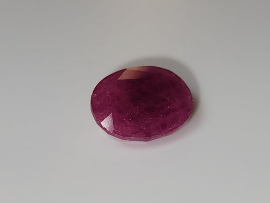 3.23 Ct. Oval-Cut Mozambique Ruby